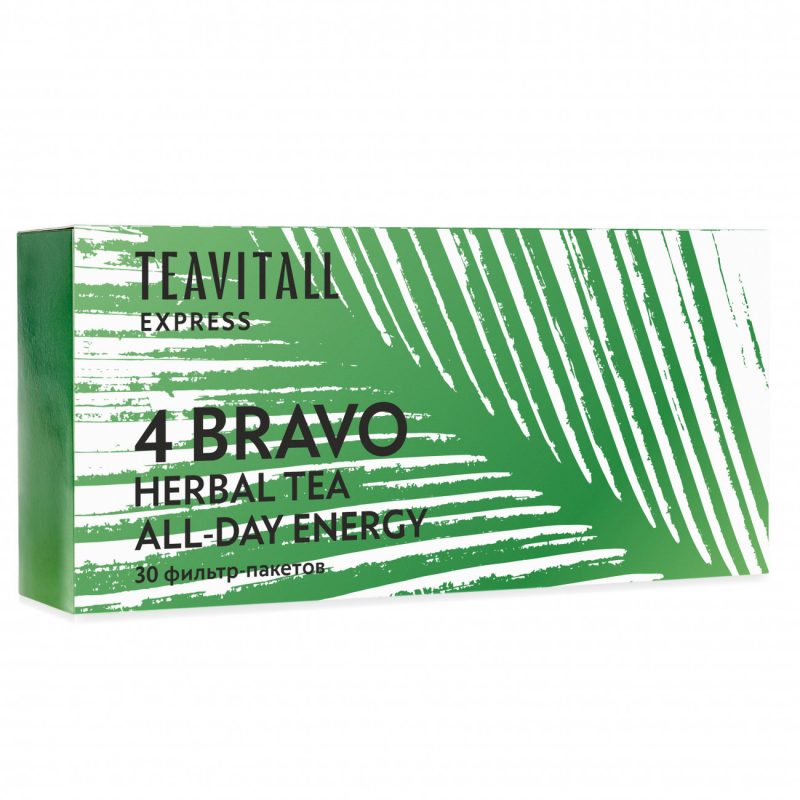 TeaVitall Express Bravo 4, 30 фильтр-пакетов