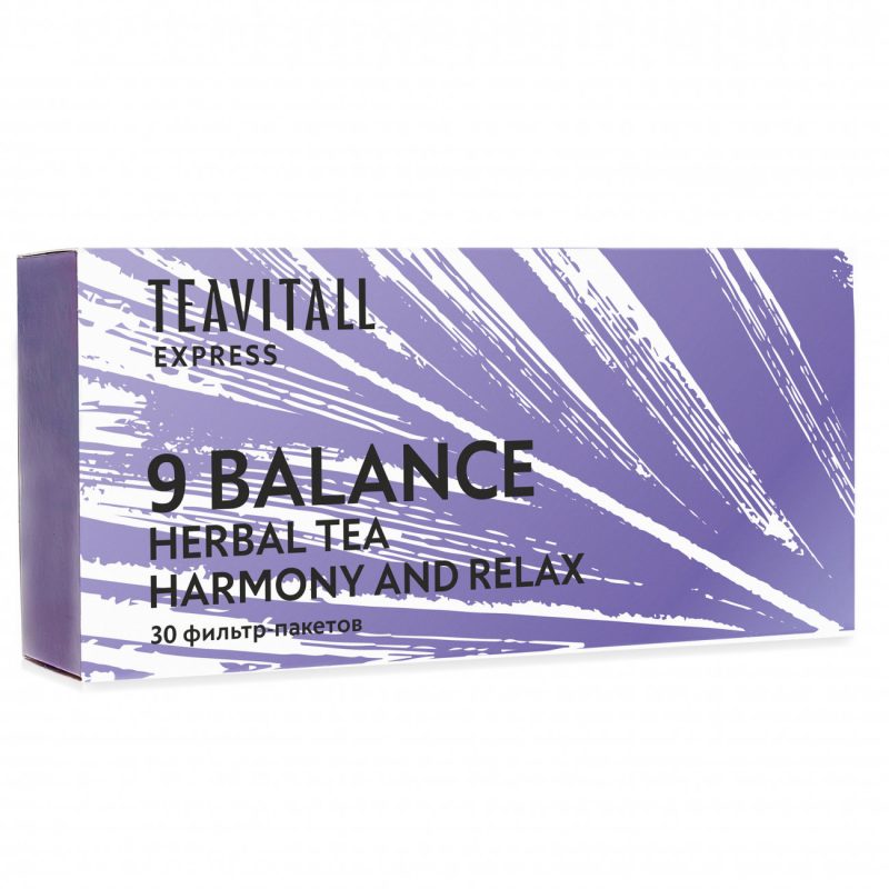 TeaVitall Express Balance 9, 30 фильтр-пакетов
