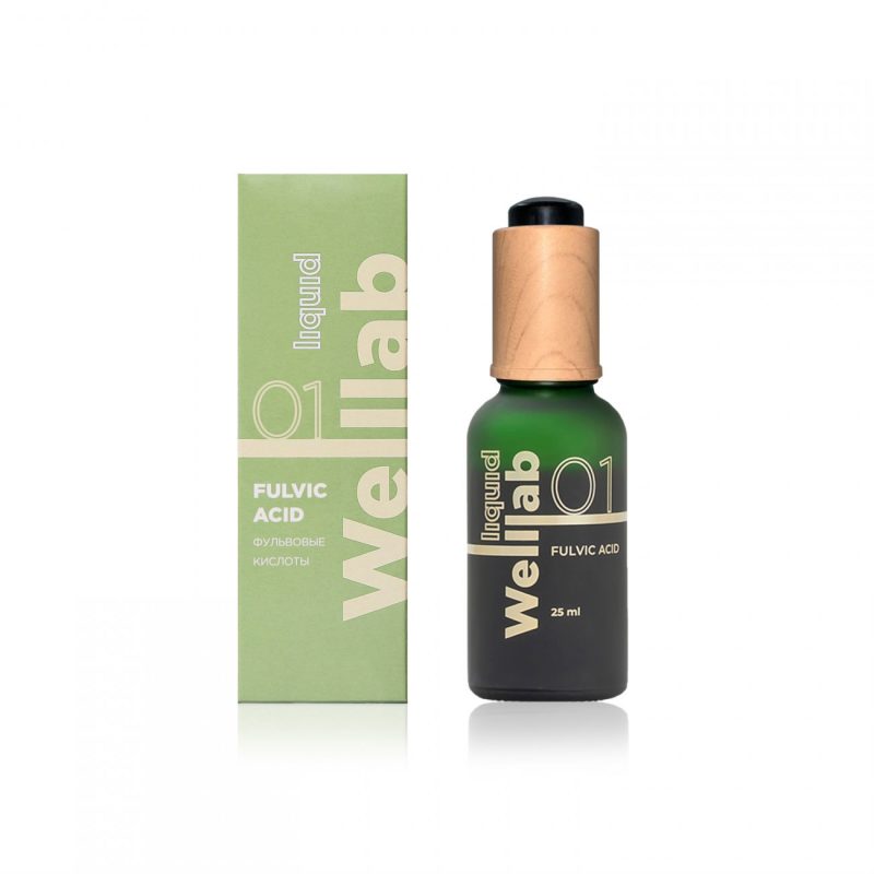Фульвовые кислоты Гринвей Welllab liquid Fulvic acid, 25 мл