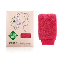Green Fiber CARE 3, Спонж для пилинга
