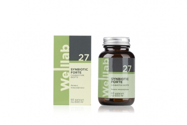 Веллаб Синбиотик Форте/ Welllab Synbiotic Forte, 60 капсул