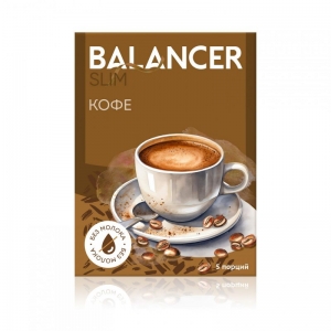 Коктейль BALANCER SLIM со вкусом &laquo;Кофе&raquo;, 5 саше